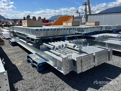 2026 BLUESEA 50 ft x 100 ft Steel Frame Only مبنى التخزين  (Unused)