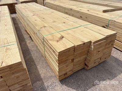 Quantity of (64) 2 in x 12 in x 18 ft SYP #2 Btr Lumber (Unused)