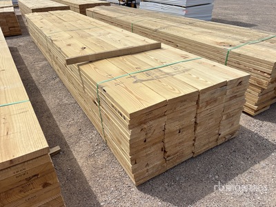Quantity of (64) 2 in x 12 in x 18 ft SYP #2 Btr Lumber (Unused)