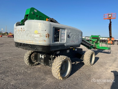 2016 Genie S-60X 4WD Diesel Telescopic Boom Lift