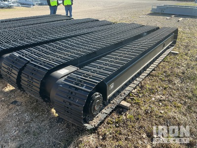 Quantity of (2) 2023 Strickland SMI-44213R/L Tracks (Unused) - Fits Tracked Cone Crushing Plant