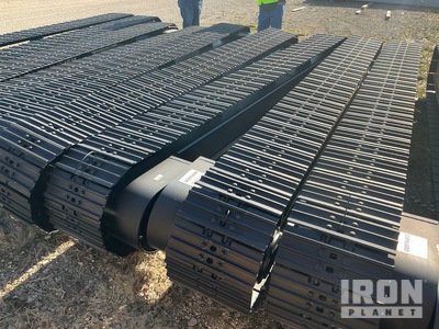 Quantity of (2) 2023 Strickland SMI-44213R/L Tracks (Unused) - Fits Tracked Cone Crushing Plant