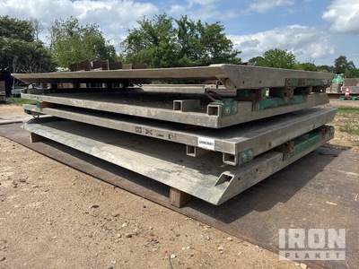 Quantity of (2) 2019 GME 2AEX-812-SS 8 ft x 12 ft Aluminum (4 in Wall) Trench Shield