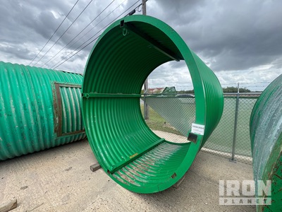 2023 CERDA IND CRMH10DX8T 8 ft x 10 ft Round (4 in Wall) Schacht-Schutzabsperrung