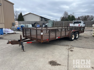 1998 Nomanco 20 ft T/A Equipment Trailer