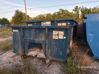 Quantity of (2) 22 ft 20 cyd Roll-Off Containers