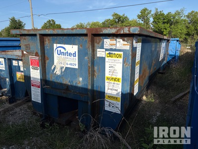 22 ft 30 cyd Roll-Off Container