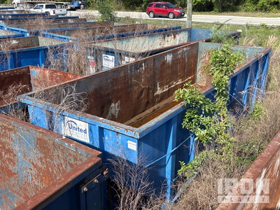 22 ft 30 cyd ロールオフ・ビン