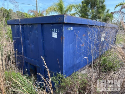 22 ft 30 cyd Roll-Off Container