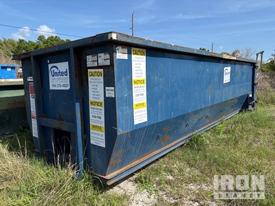 22 ft 30 cyd ロールオフ・ビン