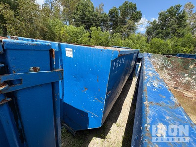 12 ft 15 cyd Roll-Off Container