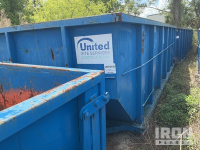 22 ft 30 cyd Roll-Off Container