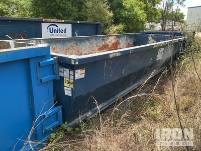 22 ft 20 cyd ロールオフ・ビン