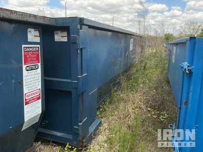 22 ft 30 cyd ロールオフ・ビン