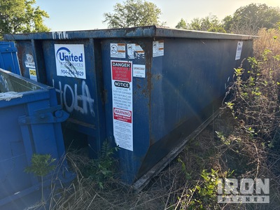 22 ft 30 cyd Roll-Off Container