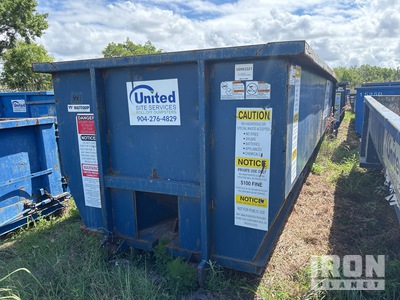 22 ft 30 cyd Container scarrabile