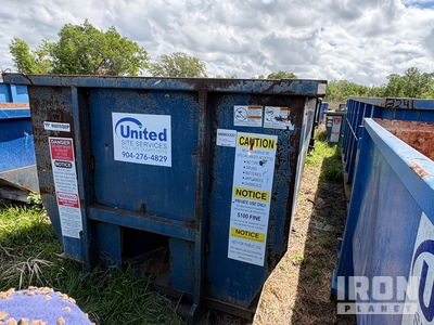 22 ft 30 cyd Roll-Off Container