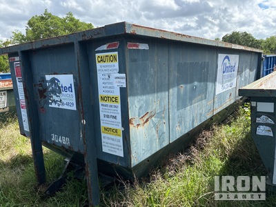 22 ft 30 cyd Roll-Off Container