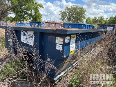 22 ft 6 in 20 cyd Contenedor de rodillo