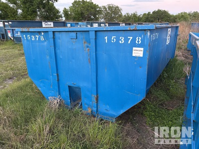 12 ft 15 cyd Roll-Off Container