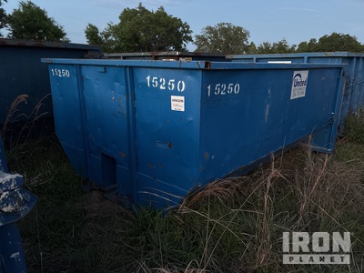 12 ft 15 cyd ロールオフ・ビン