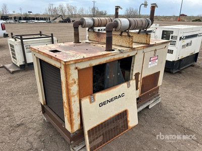 Generac 36 kW Skid-Mounted Generator Set (Inoperable)