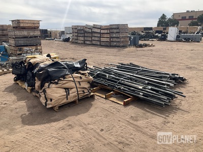 (9) Modular Command Post Tents