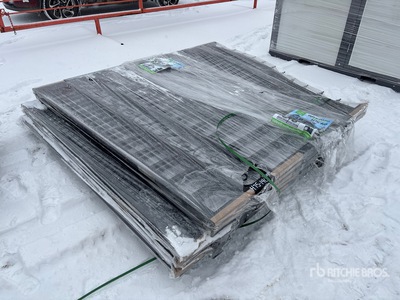 Quantity of (3) 14 ft Bi-Parting Driveway Gate