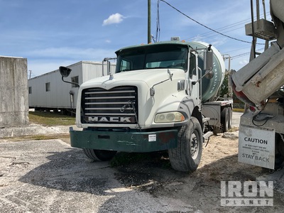 2015 Mack GU813 6x4 Mixer Truck (Inoperable)
