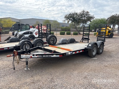 2022 Snake River FB6X14-9.9K T/A Equipment Trailer