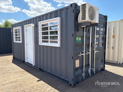 2025 20 ft Standard 20 ft x 8 ft Mobile Office Lagercontainer (Unused)