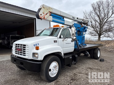 1998 Teco G5-37IP-2TFS1 37 ft on 2001 GMC C6500 4x2 Bucket Truck
