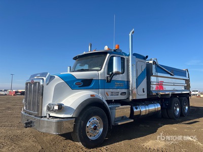 2019 Peterbilt 567 6x4 Sleeper T/A Dump Truck