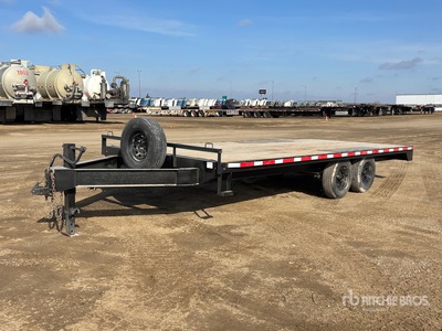 2018 Lamar 20 ft T/A Equipment Trailer