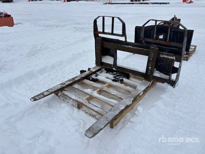 48 in スキッドステア用フォーク