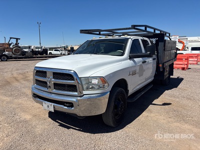 2016 Ram 3500 4x2 Crew Cab Flatbed Truck