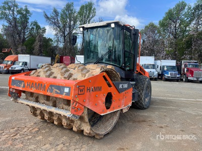 2024 Hamm HC-100i Padfoot-trommelverdichter