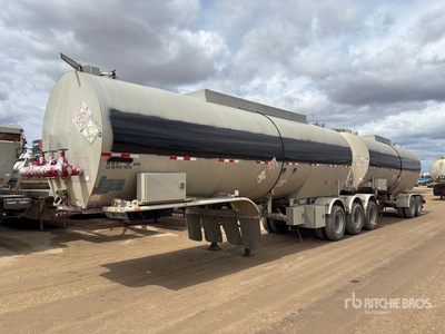 2012 Heil 8635 gal Super B-Train Lead Crude Tanker Trailer