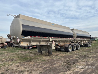 2006 Advance 8454 gal Super B-Train Lead Tanker Trailer