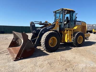 2018 John Deere 624k-ll Wiellader