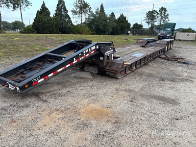 2008 Load King Tri/A Removable Gooseneck Lowboy Trailer