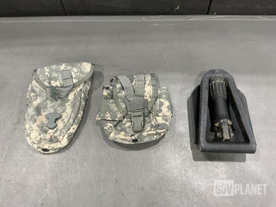 (2) Entrenching Tools, (38) General Purpose Canteen Pouches & Assorted Items