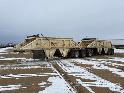 2010 Decap 29 ft Super B-Train Lead strooi aanhangwagen