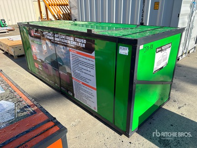 StanForge SF-DT4041CF 40 ft x 40 ft Dual Truss Container Shelter (Unused)