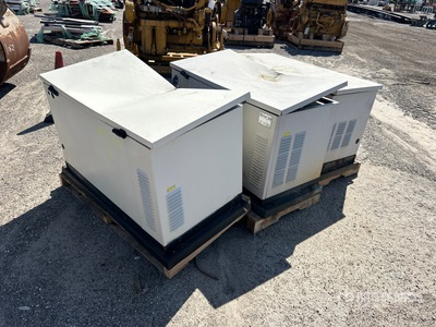 Quantity of (3) Generac Generator Set