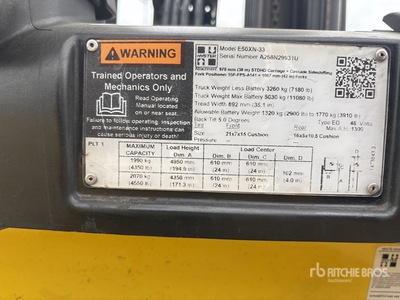2020 Hyster E50XN Forklift