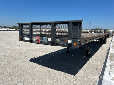 2005 Ledwell LW42 Float 42 ft T/A Flatbed Trailer