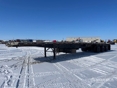 2008 Western 53 ft Tri/A Remorque à plateau