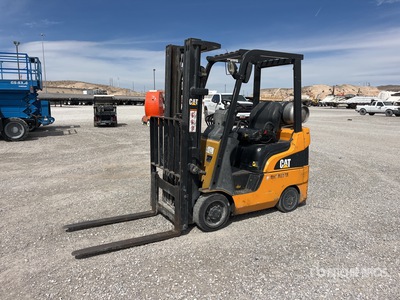 2006 Cat C3500 2700 lb Cushion Tire Forklift