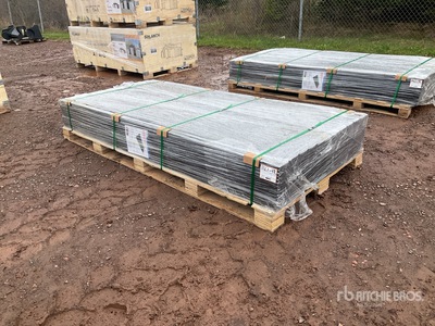 Quantity of (15) 2026 FPM 4 ft x 8 ft Ground Protection Mats (Unused)